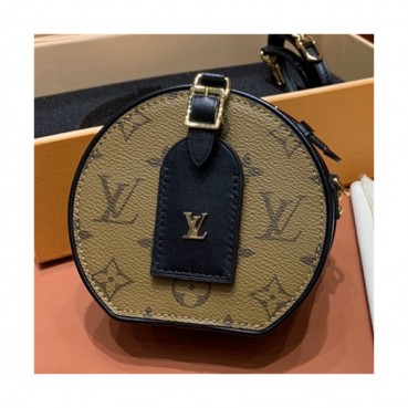 [핫잇템]Louis Vuitton 2021 Women's Mini Boite Chapeau Shoulder Bag,13cm,M68276,LOUB2350 - 루이비통 2021 여성용 부아뜨 샤포 숄더백,13cm,카키