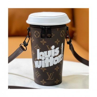 [귀염 뿜뿜]Louis Vuitton 2021 Coffee Cup Shoulder Bag,20cm,M80812,LOUB2325 - 루이비통 2021 커피컵백/숄더백,20cm,브라운