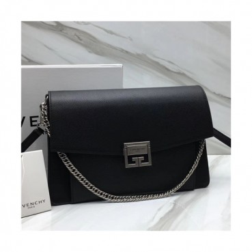 [럭셔리한]Givenchy 2021 Women's Leather Shoulder bag,29cm,GVB0352 - 지방시 2021 여성용 레더 숄더백,29cm,블랙