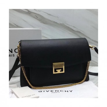 [럭셔리한]Givenchy 2021 Women's Leather Shoulder bag,29cm,GVB0351 - 지방시 2021 여성용 레더 숄더백,29cm,블랙