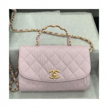 [샤넬]Chanel 2021 Coco Handle Tote Shoulder Bag,22.5cm - 샤넬 2021 코코 핸들 토트 숄더백,22.5cm,CHAB1637,핑크