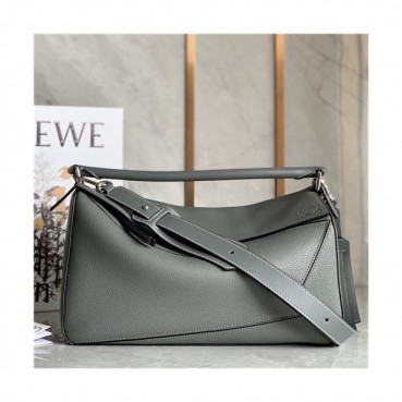 [로에베]Loewe 2021 Men's Puzzle Tote Shloulder Bag,35cm, - 로에베 2021 남성용 퍼즐 토트 숄더백,35cm,LOEB0523,그레이