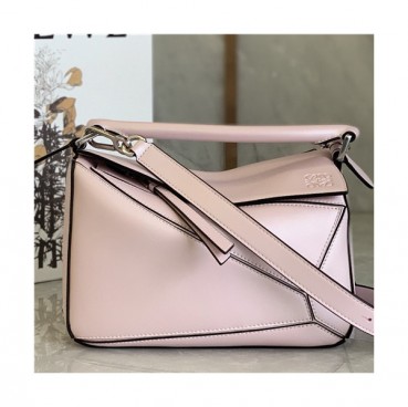 [로에베]Loewe 2021 Women's Puzzle Tote Shoulder Bag,24cm - 로에베 2021 여성용 퍼즐 토트 숄더백,24cm,LOEB0517,핑크