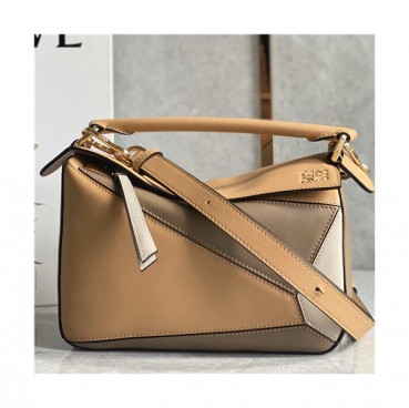 [로에베]Loewe 2021 Women's Puzzle Tote Shoulder Bag,24cm - 로에베 2021 여성용 퍼즐 토트 숄더백,24cm,LOEB0512,카멜