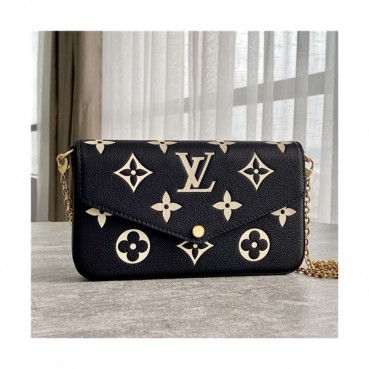 [루이비통]Louis Vuitton 2021 Pochette Felicie Shoulder bag,21cm - 루이비통 2021 포쉐테 펠리시 숄더백,21cm,LOUB2304,블랙