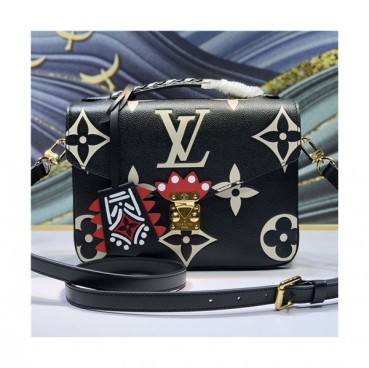 [루이비통]Louis Vuitton 2021 Women's Leather  Tote Shoulder Bag,25cm - 루이비통 2021 여성용 레더 토트 숄더백,25cm,LOUB2285,블랙