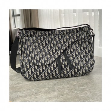 [디올]Dior 2021 's Oblique Shoulder Bag,40cm - 디올 2021  오블리크 숄더백,40cm,DIOB0631,블랙