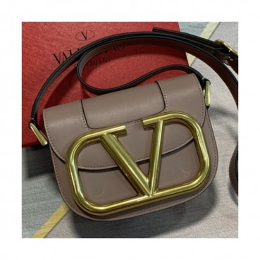 [발렌티노]Valentino 2021 Women's Garavani Supervee Shoulder Bag,18cm - 발렌티노 2021 여성용 가바니 슈퍼비 숄더백,18cm,VTB1038,카키