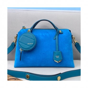 [펜디]Fendi 2021 Women's Leather Tote Shoulder Bag,28cm - 펜디 2021 여성용 레더 토트 숄더백,28cm,FENB0636,블루