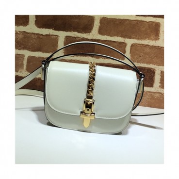 [구찌] Gucci 2020 Women's Leather Tote Shoulder Bag,17cm - 구찌 2020 여성용 레더 토트 숄더백,17cm,GUB1242,화이트