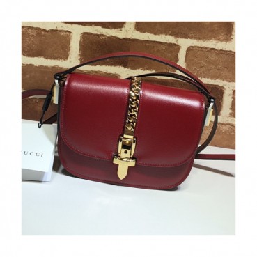 [구찌] Gucci 2020 Women's Leather Tote Shoulder Bag,17cm - 구찌 2020 여성용 레더 토트 숄더백,17cm,GUB1241,레드