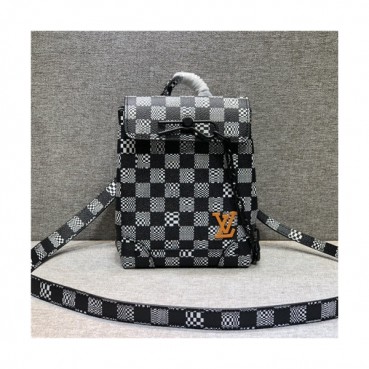 [루이비통] Louis Vuitton 2021 Men's Leather Tote Shoulder Bag,18cm - 루이비통 2021 남성용 레더 토트 숄더백,18cm,LOUB2273,블랙