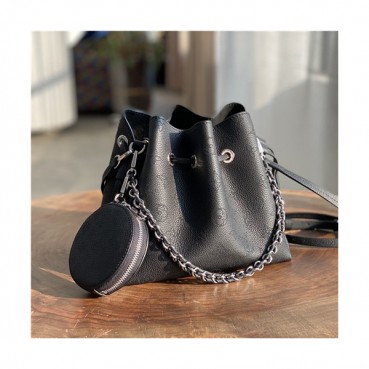 Louis Vuitton 2020 Women's Muria Bucket Tote Shoelder Bag,25cm - 루이비통 2020 여성용 무리아 버킷 토트 숄더백,25cm, LOUB2268,블랙