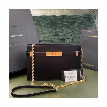 Saint Laurent 2020 Women's Manhattan Chain Shoulder Bag,24cm - 입생로랑 2020 여성용 맨하튼 체인 숄더백,24cm,SLB0615,블랙