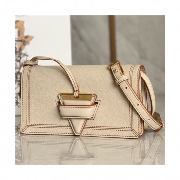 [로에베] Loevve 2020 Women's Barcelona Shoulder Bag, 19cm - 로에베 2020 여서용 바르셀로나 숄더백, 19cm,  LOEB0474, 베이지