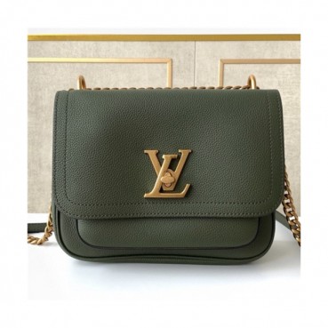 [루이비통] Louis Vuitton 2020 Women's Leather Shoulder Bag,23cm - 루이비통 2020 여성용 레더 숄더백,23cm,LOUB2262, 올리브