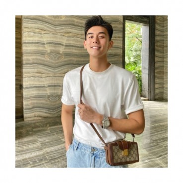 [구찌]Gucci 2020 Custom  Mm/Wm Leather  Shoulder Bag 18cm - 구찌 2020 커스텀급 남여공용 레더  숄더백 18cm, GUB1232,브라운