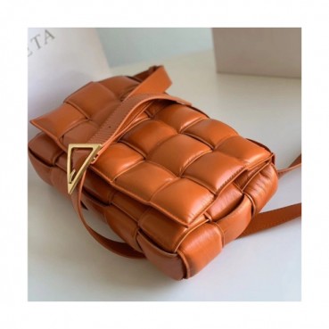 Bottega Veneta 2020 Padded Cassette Bag/Shoulder Bag,25cm  -  보테가 베네타 2020 패드 카세트 백  / 숄더백,BVB0588,25cm,오렌지