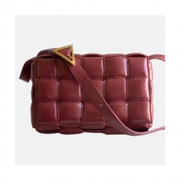 Bottega Veneta 2020 Padded Cassette Bag/Shoulder Bag,25cm  -  보테가 베네타 2020 패드 카세트 백  / 숄더백,BVB0587,25cm,레드