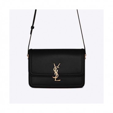 Saint Laurent 2020 Women Leather Shoulder Bag,23CM - 입생로랑 2020 여성용 레더 숄더백, SLB0578,23CM,블랙