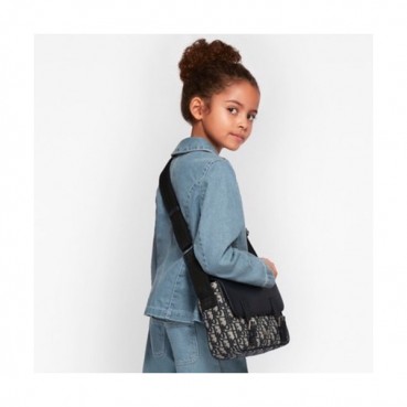 Dior 2020 Oblique Shoulder Bag,24CM - 디올 2020 여성용오블리크 숄더백  DIOB0601,24CM,블랙