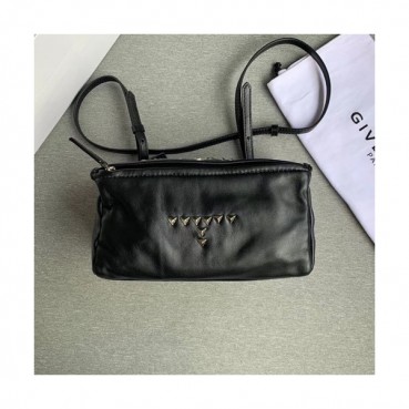 Givenchy 2020 Leather Shoulder Bag,22CM - 지방시 2020 레더 숄더백,GVB0346,22CM,블랙