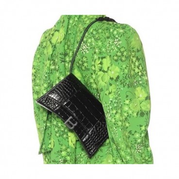 Balenciaga 2020 Ladies Leather Shoulder Bag,25CM - 발렌시아가 2020 여성용 레더 숄더백,BGB0622,25CM,블랙