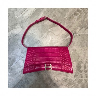Balenciaga 2020 Ladies Leather Shoulder Bag,25CM - 발렌시아가 2020 여성용 레더 숄더백,BGB0619,25CM,핑크