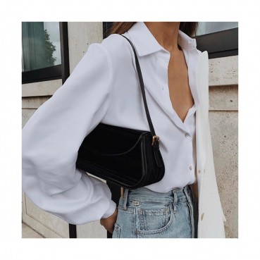 By Far 2020 Velvet Tote Shoulder Bag,29cm - 바이 파 2020 벨벳 토트 숄더백 BYFB0079,29cm,블랙