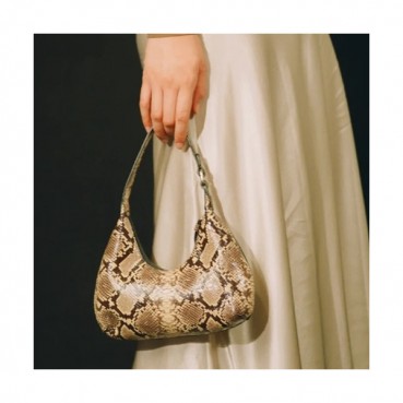 By Far 2020 Leather Tote Shoulder Bag,20cm - 바이 파 2020 레더 토트 숄더백 BYFB0076,20cm,브라운