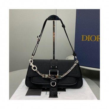 Dior 2020 Shoulder Bag,32.5CM - 디올 2020 여성용 숄더백  DIOB0592,32.5CM,블랙