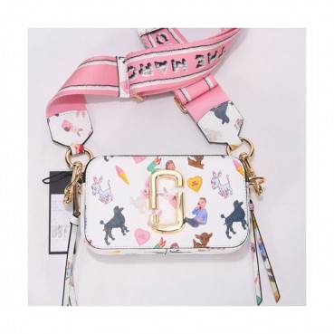 Mark Jacobs 2020 Leather Women Tote Shoulder Bag - 마크제이콥스 2020 레더 여성용 토트 숄더백,MJB0183,화이트