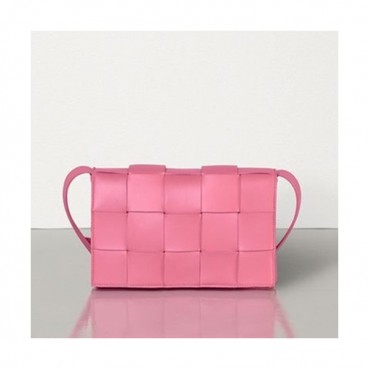 Bottega Veneta 2020 Leather Shoulder Bag,23cm - 보테가 베네타 2020 레더 여성용 숄더백 578004 ,BVB0582,23cm,핑크