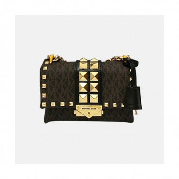 Michael Kors 2020 Ladies Shoulder Bag,18cm - 마이클 코어스 2020 여성용 숄더백,MKB0336,18cm,브라운