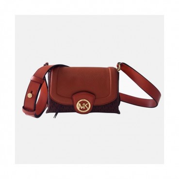 Michael Kors 2020 Leather Shoulder Bag,23cm - 마이클 코어스 2020 레더 숄더백,MKB0326,23cm,브라운