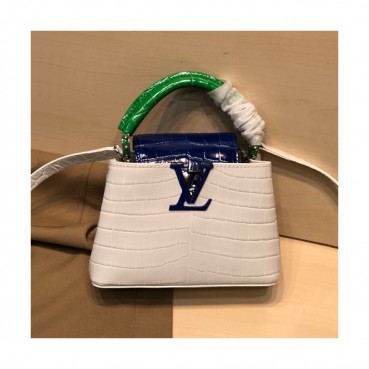 Louis Vuitton 2020 Capucines Shoulder Bag,21/27cm - 루이비통 2020 카푸신 숄더백  M48865,LOUB2255 ,21/27cm,화이트