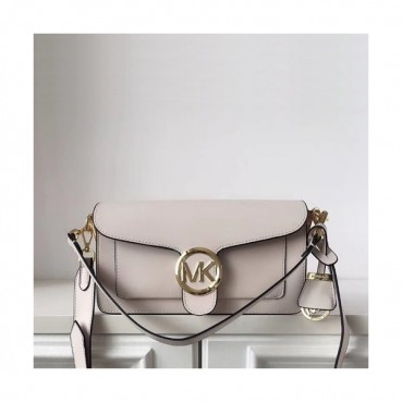 Michael Kors 2020 Leather Shoulder Bag,26cm - 마이클 코어스 2020 레더 숄더백,MKB0313,26cm,화이트