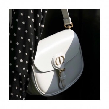 Dior 2020 Leather Shoulder Bag,22CM - 디올 2020 레더 여성용 숄더백  DIOB0581,22CM,화이트