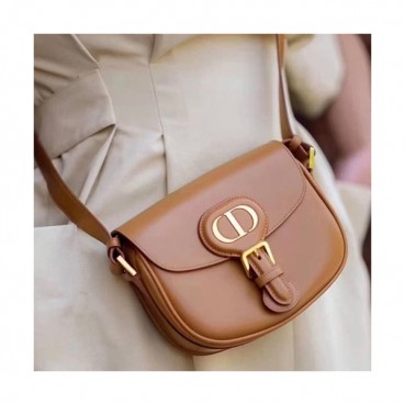 Dior 2020 Leather Shoulder Bag,22CM - 디올 2020 레더 여성용 숄더백  DIOB0580,22CM,카멜
