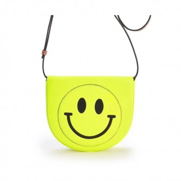 Loewe 2020 Leather Shoulder Bag, 17.5CM - 로에베 2020 레더 숄더백 ,LOEB0424,17.5CM, 옐로우