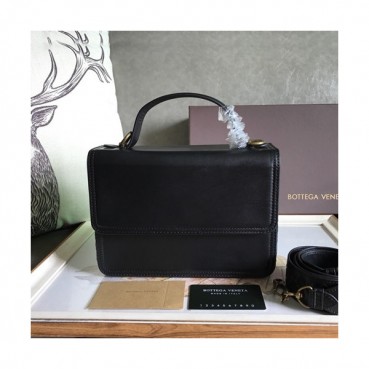 Bottega Veneta 2020 Leather Tote Shoulder Bag,23cm - 보테가 베네타 2020 레더 여성용 토트 숄더백 ,BVB0567,23cm,블랙