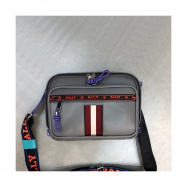 Bally 2020 Leather Shoulder Bag - 발리 2020 레더 남성용 숄더백 BALB0190,그레이