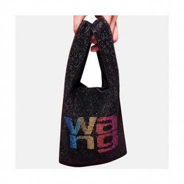 Alexander Wang 2020 Cubic Mini Tote Shopper Bag,31cm - 알렉산더왕 2020 큐빅 미니 토트 쇼퍼백 AWB0068,31cm,블랙