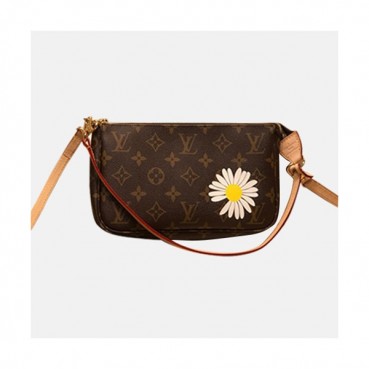 Louis Vuitton 2020 Monogram Canvas Clutch Bag / Tote Shoulder Bag ,21cm - 루이비통 2020 캔버스 클러치백 / 토트 숄더백,M51980, LOUB2245, 21cm,브라운