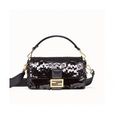 Fendi 2020 Baguette Tote Shoulder Bag ,26CM - 펜디 2020 바게트 토트 숄더백,FENB0579,26CM,블랙