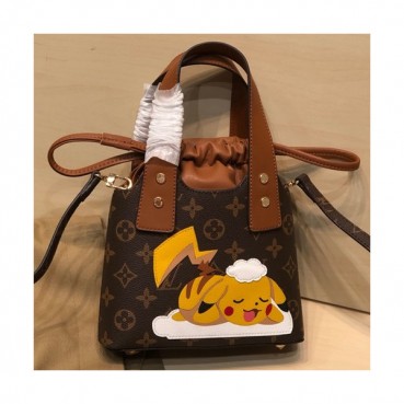 Louis Vuitton 2020 Bucket Tote Shoulder Bag,28cm - 루이비통 2020 버킷 토트 숄더백,LOUB2243,28cm,브라운