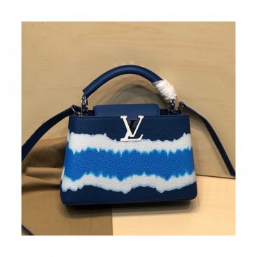 Louis Vuitton 2020 Capucines Tote Shoulder Bag,27/31cm - 루이비통 2020 카푸신 토트 숄더백  M48865,LOUB2222 ,27/31cm,블루