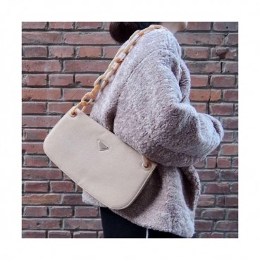 Prada 2020 Hobo Shoulder Bag,31CM - 프라다 2020 호보 숄더백,PRAB0133, 31cm,베이지