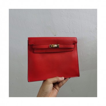 Hermes 2020 Kelly Danse Ever Color Shoulder Bag,22cm - 에르메스 2020 켈리 단스 에버컬러 숄더백 HERB0823,22cm,레드