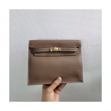 Hermes 2020 Kelly Danse Ever Color Shoulder Bag,22cm - 에르메스 2020 켈리 단스 에버컬러 숄더백 HERB0816,22cm,다크그레이
